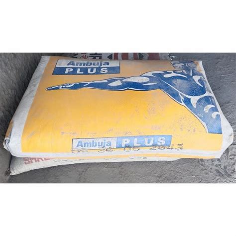 Ambuja Plus Roof Special Cement At Rs Bag In