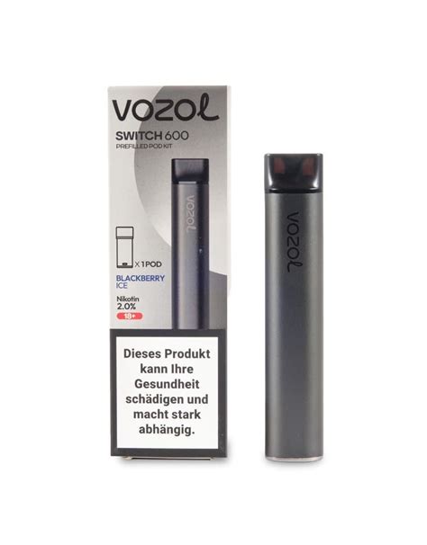 Vozol Switch 600 Pod Kit E Heaven Vape Shop