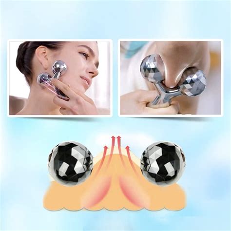 Face Body Roller Massager 3d Roller Face Massager Y Shape Face Lift Tool Firming Beauty Massage