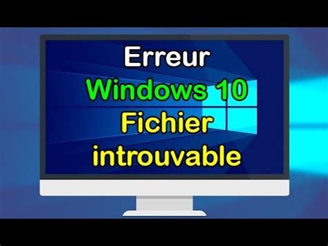 Résoudre lerreur Fichier introuvable Vérifiez le nom du fichier et