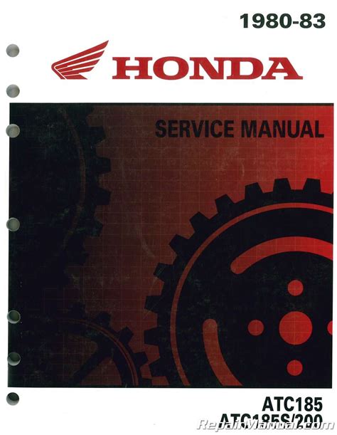 1980-1983 ATC185 ATC200 Honda Shop Manual