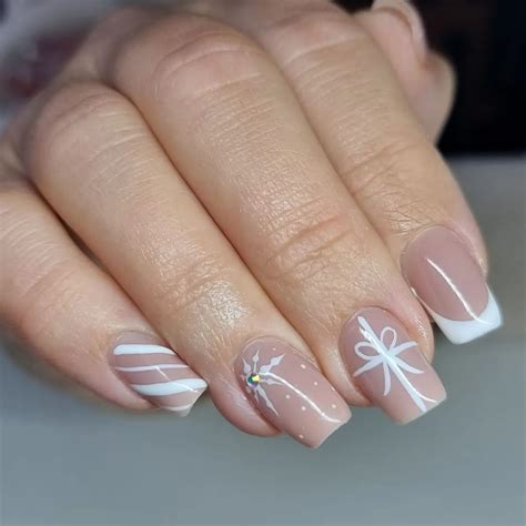 Nude Christmas Nails Styles To Try This Festive Season Nail Designs Daily