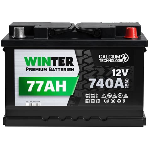 Winter Autobatterie V Ah A En Ersetzt Ah Ah Ah Ah Ah