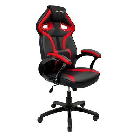 Cadeira Gamer MyMax MX1 Preto C Vermelho MGCH 8131 RD