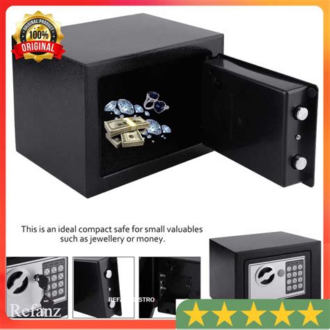 Jual Taffguard Kotak Brankas Hotel Mini Password Safe Deposit Box L