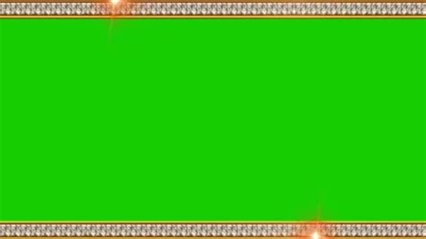 Green Screen Border Frame Youtube