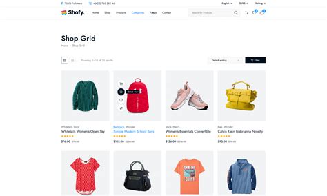 Shofy Multipurpose Ecommerce Html Template