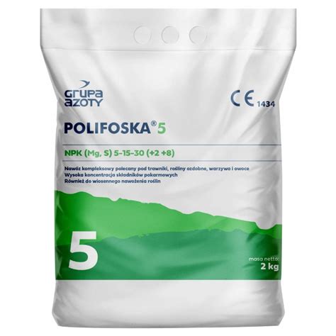 Polifoska 5 NPK 5 15 30 Nawóz Uniwersalny do Ogrodu 2kg Trawnik Ogród