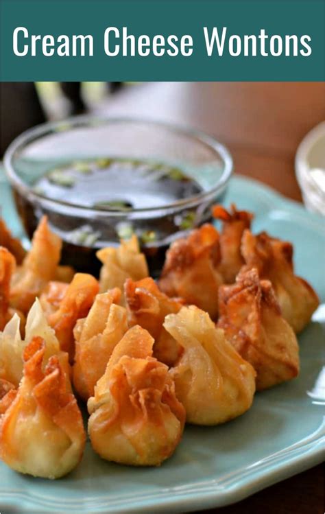 Cream Cheese Wontons Recipe Cucina De Yung