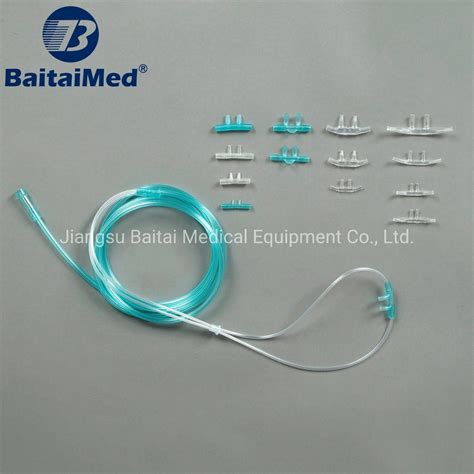 Disposable Pvc Nasal Oxygen Cannula China Nasal Oxygen Cannula And