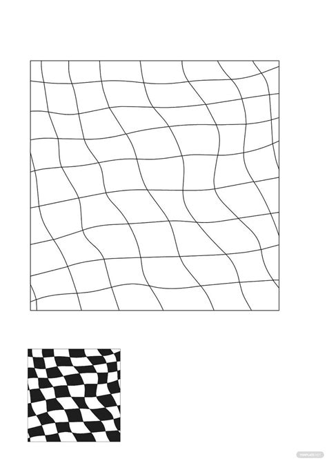 Checkered Flag Coloring Page