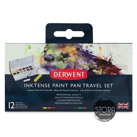 Jual Derwent Inktense Paint Pan Travel Set Colour Shopee Indonesia