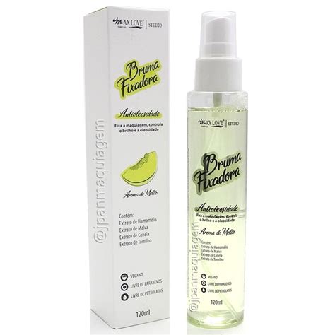 Bruma Facial Fixadora Antioleosidade Max Love 120 Ml Shopee Brasil