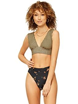 Affliction Free Bird Bikini Top Black Free Shipping Zappos