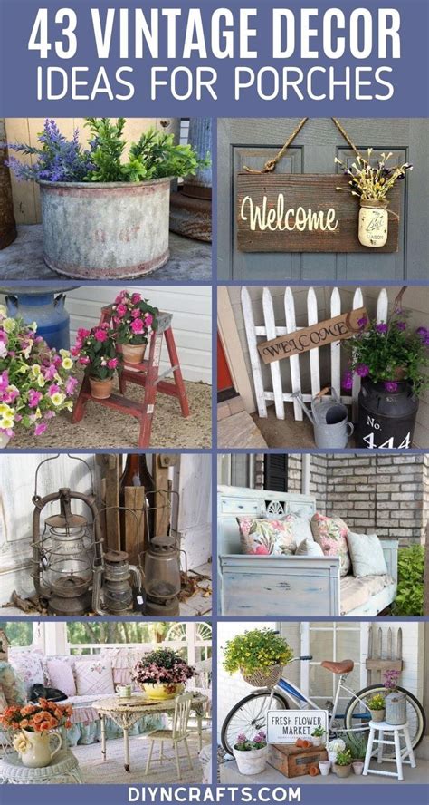 Vintage Porch Decor Ideas You Can Easily Diy Artofit