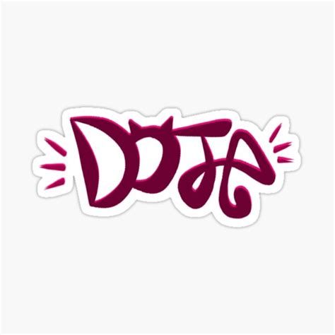 "Dona Cat logo fan-art " Sticker for Sale by Kawaii-doll | Redbubble