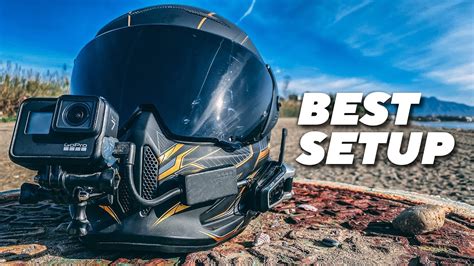 How To Get The Best Motovlog Helmet Setup Ever Youtube