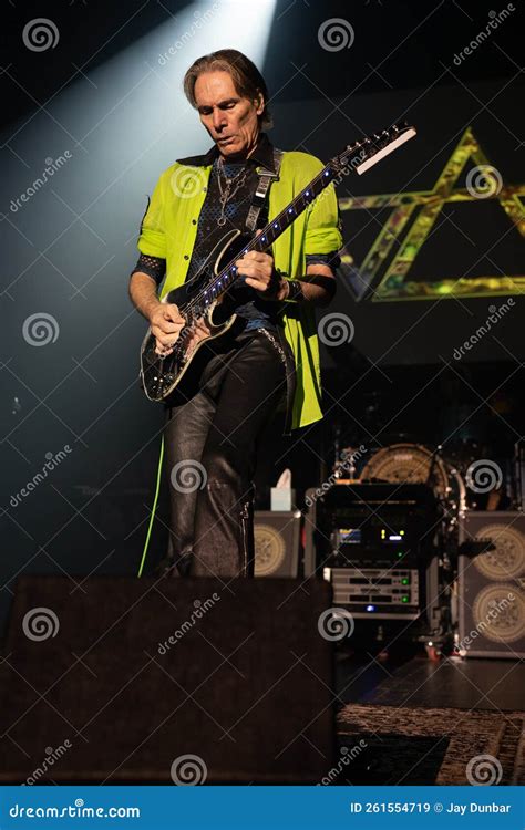 Detroit, Michigan -USA- November 10, 2022: Steve Vai Performs Live at ...