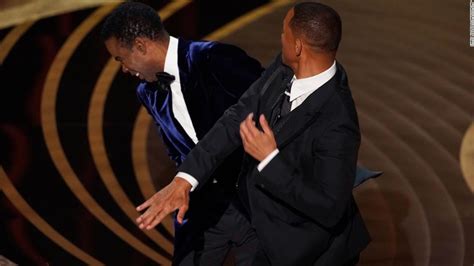 Will Smith hit Chris Rock on Oscars telecast - CNN