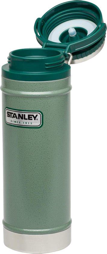 Stanley Classic Vacuum Travel Press Thermosfles Ml Rvs