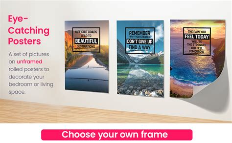 Mental Health Awareness Posters Set Of 3 A4 Poster Prints Wall Art