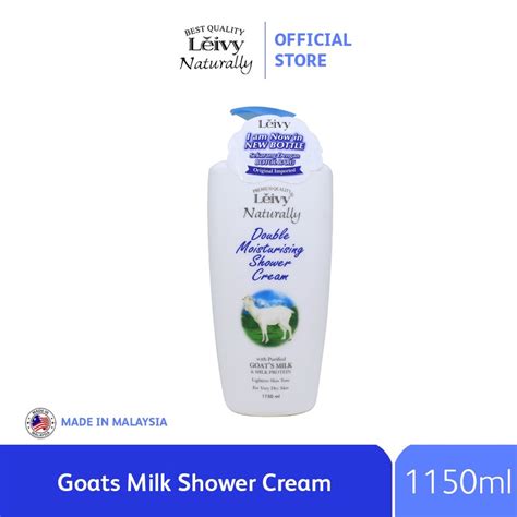 Jual Leivy Shower Cream Goat S Milk Sabun Mandi Susu Kambing Shopee