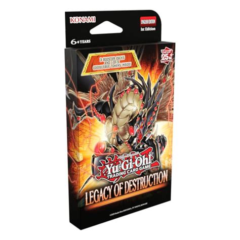 Yu Gi Oh Legacy Of Destruction Tripack Tuckbox