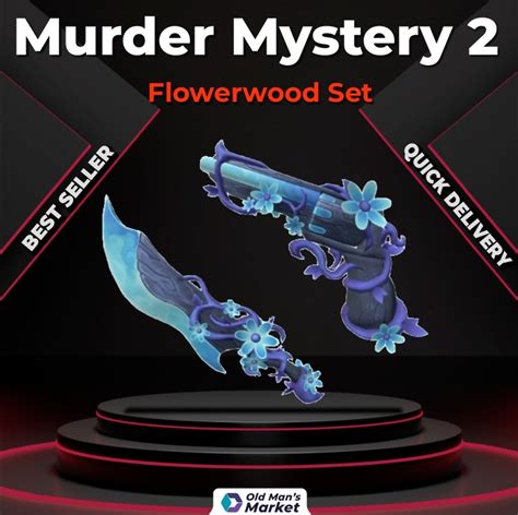 Flowerwood Set Mm2 Roblox Game Items Gameflip