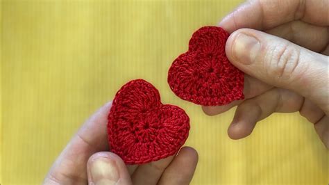 Easy Crochet Heart For 8 Minutes серце крючком за 8 минут