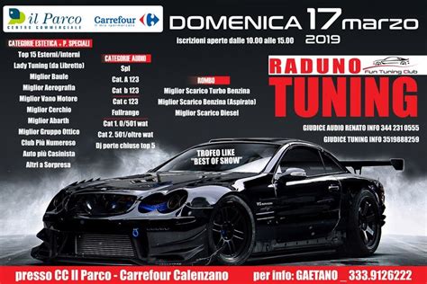 Raduni Club Motori Tuning Marzo Calendario Date Elaborare