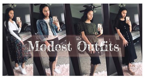 Modest Lookbook Apostolic Outfit Ideas ♕ Youtube