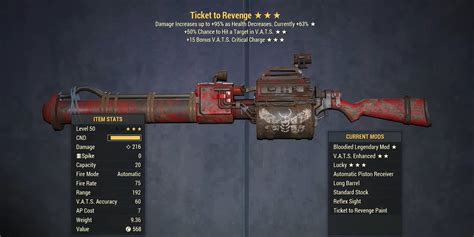 New Weapons Introduced With The Skyline Valley Update In Fallout