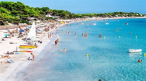 Las Salinas Beach Ibiza S Celebrity Beach