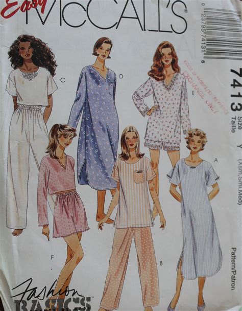 Mccalls Sleepwear Patterns Gianinebuster