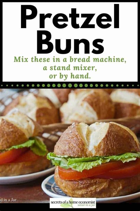 Pretzel buns bread machine – Artofit