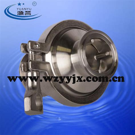 Triclamp Check Valve Sanitary Stainless Steel Buy Triclamp Butterfly Valve Sanitary Check