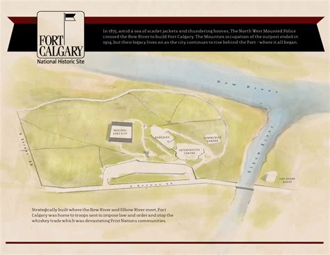 Fort Calgary Map Design