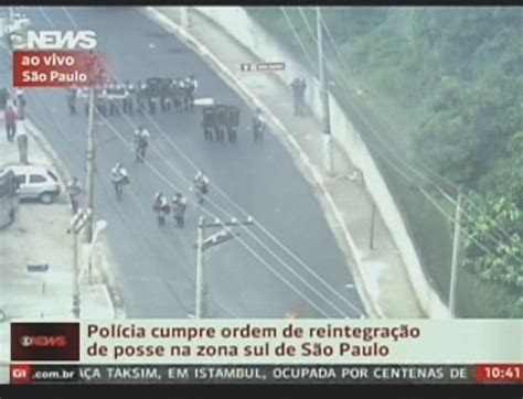 Moradores Entram Em Conflito Com Pm Durante Reintegração De Posse Em Sp