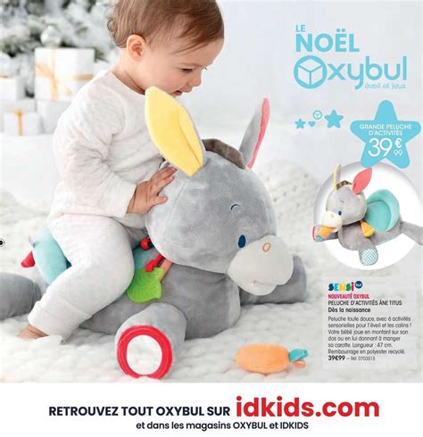 Promo Peluche D Activit S Ne Titus Sensi Bul Chez Oxybul Icatalogue Fr