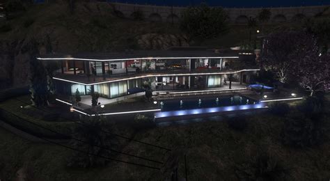 New Lighting Garden For Franklin Mansion GTA 5 Mods