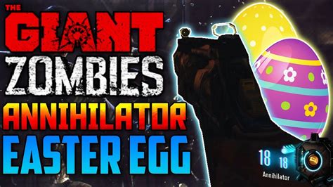 Black Ops Zombies The Giant Annihilator Gun Easter Egg Tutorial