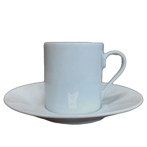 R Camier Tasse Et Soucoupe Caf Litre Porcelaine Fine