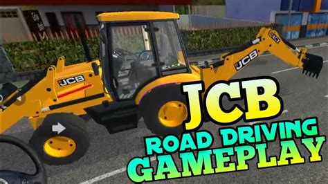 Euro Truck Jcb Dx Backhoe Loader Bull Dozzer Simulation Game Youtube