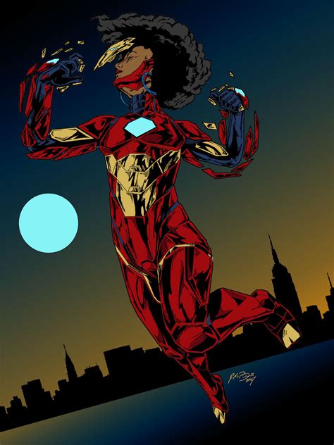 Ironheart Riri Williams On Behance