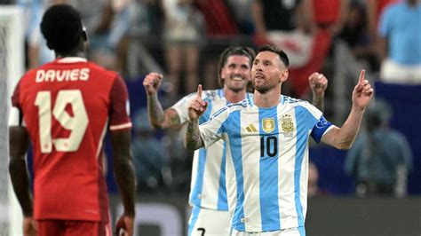 Copa America Lionel Messi Enfin Buteur Contre Le Canada Guide