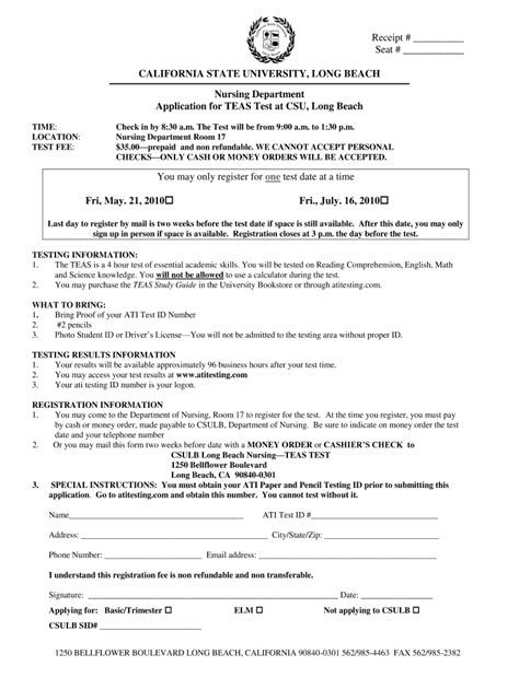 Fillable Online Csulb 00prepaid And Non Refundable Csulb Fax Email