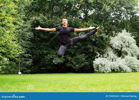 Jazz Dancer Stock Photo Image Of Leap Jump Activity 73432544