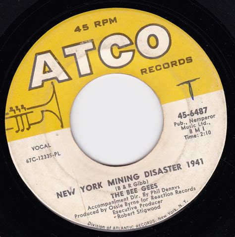 The Bee Gees New York Mining Disaster 1941i Cant See Nobody 745