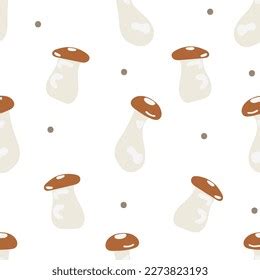 Oyster Mushrooms Pattern Stock Vectors And Vector Art Shutterstock