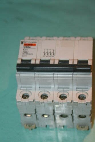 MULTI 9 CIRCUIT BREAKER - C60A - 4 POLE - C10 MERLIN GERIN 23717 | eBay